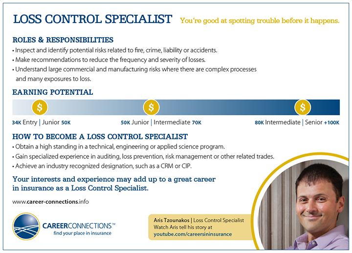 Loss Control Specialist Postcard